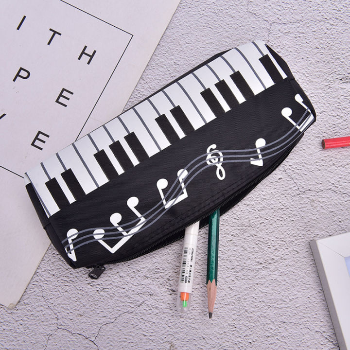 Music%20Notes%20Piano%20Keyboard%20Pencil%20Case%20Pen%20Bags%20Large%20Capacity%20Stationery%20Office%20-%20Image%205