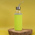 Travel Glass Water Bottle - 500ml. 