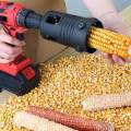 Corn Strip Thresher, Corn Thresher Strip Tool, Hand Drill for Popcorn Manual Multifunction Corn Peel. 