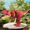 Telescopic Spring Dinosaur Toy Tyrannosaurus Supplies Figurine Simulated Dinosaur Toy for Travel. 