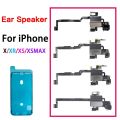Ear Speaker With Flex Cable For iPhone 7 7P 8 Plus X XR XS Max Earpiece Ear Piece Sound + Waterproof Sticker Replacement. 