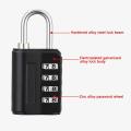 Lightweight Combination lock Convenient Secure Zinc alloy Numeric password lock Waterproof Multi color Gym locker lock for Traveling Outdoor activities Gym locker rooms School lockers Home organization. 