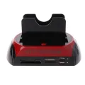 【Hengli jewelry story】IDE SATA Dual All In 1 HDD Dock Docking Station Hard Disk 2.5 3.5 Reader Usb 2.0 External Box Enclosure Case. 