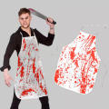 splattered Halloween apron Disturbing Decorative apron Novelty bib Bloody apron Printed Splattered apron Scary bib for BBQ. 