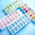 14 Grid Ice Cube Tray Silicone Mold Square Ice Cube Tray Mold Ice Cube Maker MLK. 