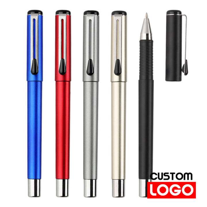 Signature Pen Custom Logo 0.5mm Neutral Pen Business Company Logo ...