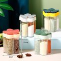5 In 1 Travel Spice Containers, Shaker Jars, Clear Plastic Container Jars With Labels, Airtight Cap, Pour/Sift Shaker Lid, Perfect For Bbq, Camping, Hiking, Barbecue, Travel And Kitchen. 