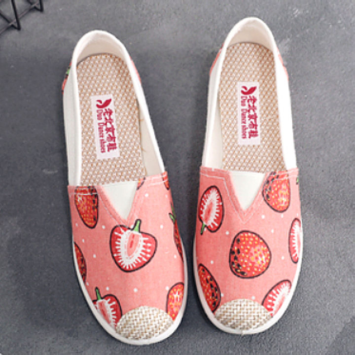 Old%20Beijing%20Cloth%20Shoes%20Women%20Summer%20Autumn%20New%20Style%20Slip-on%20Lazy%20Non-Slip%20Soft%20Bottom%20Fisherman%20Canvas%20Shoes%20Korean%20Style%20All-Matching%20Women's%20Shoes%20-%20Image%204