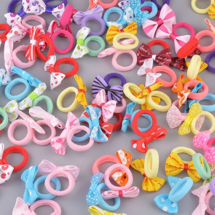 20Pcs%20Cute%20Small%20Rabbit%20Ear%20Hair%20Bands%20Girl%20Rubber%20Band%20Elastic%20Band%20Baby%20Headwear%20Korean%20Children%20Hair%20Accessories%20Ornaments%20-%20Image%205