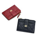 SeaGloca New Luxury Women Short Wallet Lady Purse with Card Holder. 