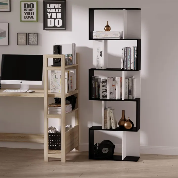 VTEC Modern Display Rack / 5-Tier Photo Rack / Display rack / Modern Furniture /Combination Floor Cabinet