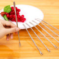 1pcs Stainless Steel Seafood Pick Multifunction Shellfish Fork Kitchen Gadget. 