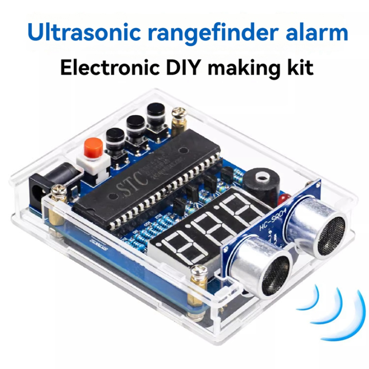 Ultrasonic Ranging Alarm Kit DIY Electronic Welding Kit Design of ...