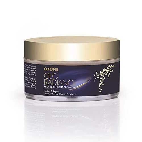 Ozone Glo Radiance Repairing Night Cream 50G (FROM INDIA SAB)