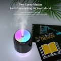 【Hot selling items 】Portable 200ml mini USB aromatherapy air humidifier led night light home air purifier. 