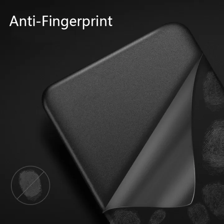 (Free%20Tempered%20Glass)Biruiqu%20For%20Infinix%20Smart%2010%20Shockproof%20Anti%20Slip%20Soft%20TPU%20Sandstone%20Matte%20Back%20Case%20Cover%20-%20Image%204
