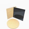 Acrylic Board Glossy Pure Black Plastic Sheet Polymethyl 1mm 3mm 8mm Thickness 200*200mm. 