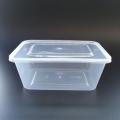 10X Plastic Containers Tubs Clear With Lids Microwave Food Safe Takeaway Box 750ml. 