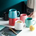 Ceramic Coffee Mug Creative Matte Pure Color Coffe Mugs Tumbler Cup Tea Milk Latte rcelain Novelty Tumblers Cute Cups. 