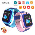 Q12 Kids Smart Watch Waterproof LBS Location Support Hebrew 2G SIM Card Listen Baby Tracking Boys Girls Smartwatch Clock Gift. 