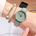 Quartz Watch Round Dial Quartz Movement Ultralight High Precise Scratch Resistant Decorative Simple Style Girls Wristwatch Quartz Watch Gift for Women. 