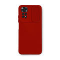 Slide Camera Lens Protection Phone Case For Redmi Note 11 Hard Silicone Shock Proof Back Cover. 