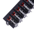 12 Way 2 Row Push Release Connector Plate Stereo Speaker Terminal Strip Block Encounter. 