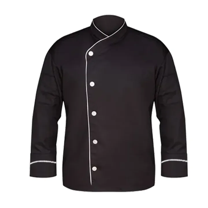 Professional%20Black%20Chef%20Coat%20with%20White%20piping%20-%20Image%203