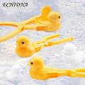 ECHIDNA Snow Toy One-piece Molding Duck Shape Snowball Maker Clamp. 