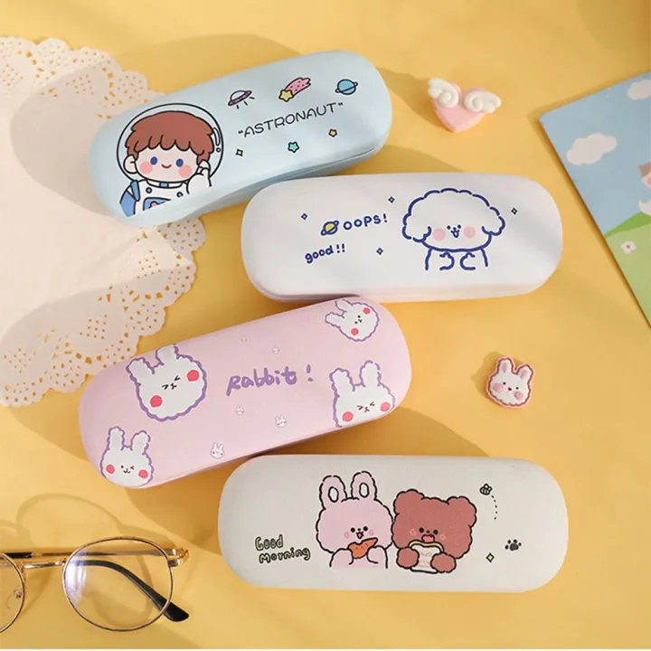 Men Portable PU Leather Women Eyewear Bag Eyewear Protector Containers Reading Glasses Case Eyeglass Hard Box Glasses Box Spectacle Case