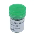 【ZIME】100 Pieces Watchmaker Watch Band Spring Bars Strap Link Pins Repair Kit 20mm. 