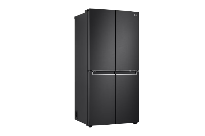 LG 464L Multi Door Refrigerator with Smart Inverter Linear Compressor in Matt Black -GF-B4532MC