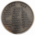 CW Morse Code Commemorative Coins CW Training Coin. 