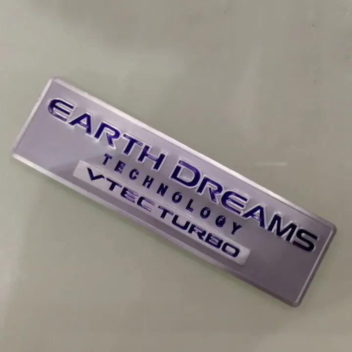Metal%20Earth%20Dreams%20VTEC%20Turbo%20Logo%20Badge%20Emblem%20For%20Honda%20-%20Image%204