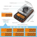 0.001g Digital Scale Portable Mini Precision Professional Pocket Scale Milligram 50g Calibration Weights Tool Batteries Included. 