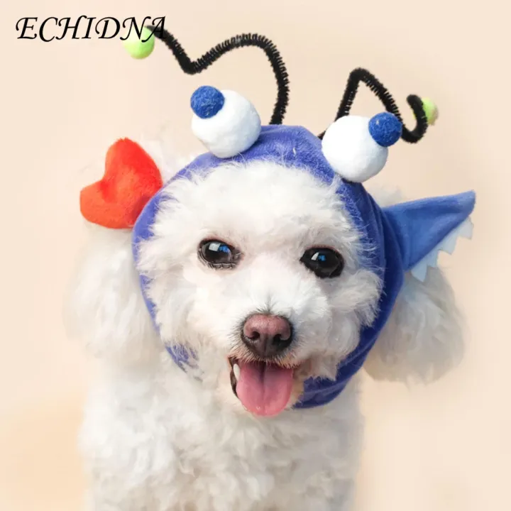 Cartoon Pet Hat Adorable Cartoon Cat Hat for Dogs Perfect Winter Kitten Costume Accessory for Yorkies Golden Retrievers Pet Costume Hat