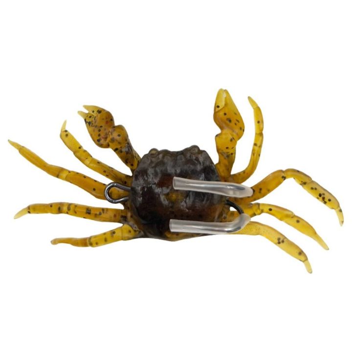 2PCS%20Durable%20Silicone%20Simulation%20Rubber%20Crab%20Soft%20With%20Double%20Hook%20Sea%20Fishing%20Bait%20Brown%20Green%20Orange%20Fishing%20Lures%20Fishing%20-%20Image%206