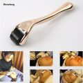 Wenefang 540 jarum Titanium Microneedle Derma Roller terapi kulit mikro Golden 0.25-2.5mm. 