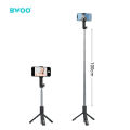 BWOO BO-ZP13 Wireless Bluetooth Remote Control Selfie Stick Mobile Phone Tripod Stand Holder Black. 