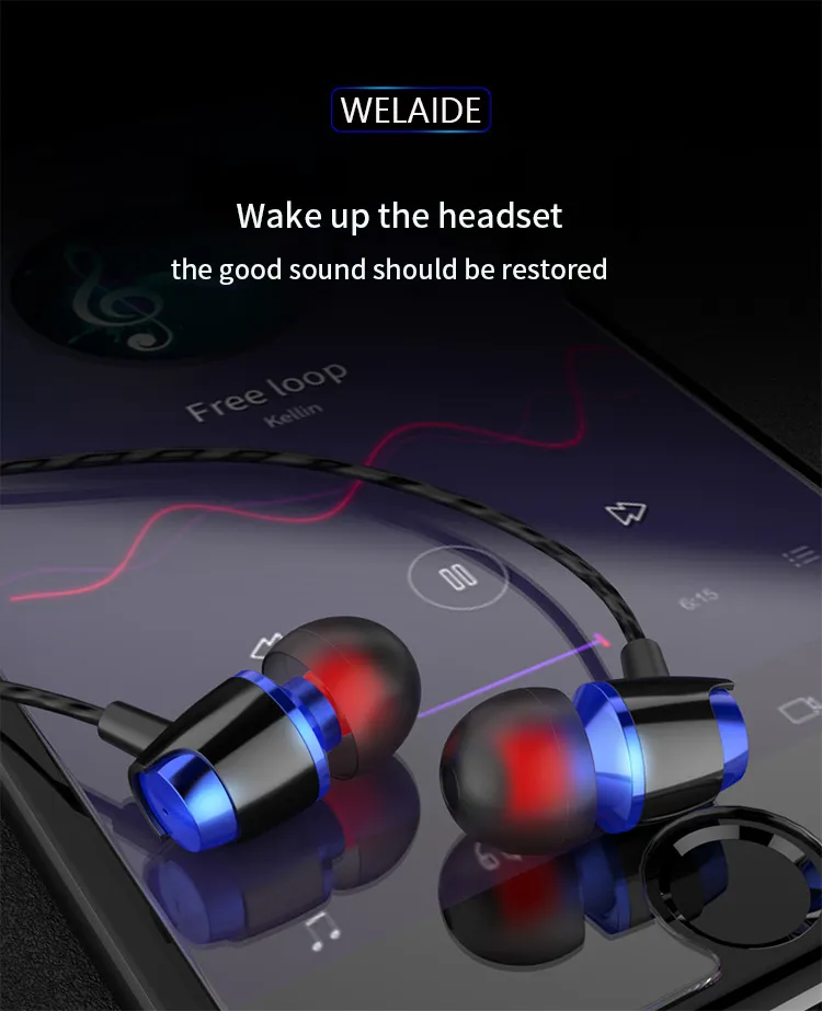 Wired Earphone For Huawei P40 Lite E P30 P20 Y7 Pro Y9 Prime Y6 Y5