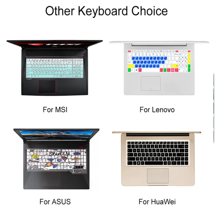 Custom Silicone Keyboard Cover /eu Layout For Macbook Hplenovologitech ...