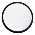 1/2 Black Mist Diffusion Lens Filter Dreamlike Effect Durable Soft Glow Cine Filter for Photography. 