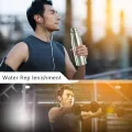 500ml/750ml/1000ml Sport Water Bottle Single-layer Rugged Water Cup Travel Camping Sports Drink Bottles Drinkware Stainless Steel. 