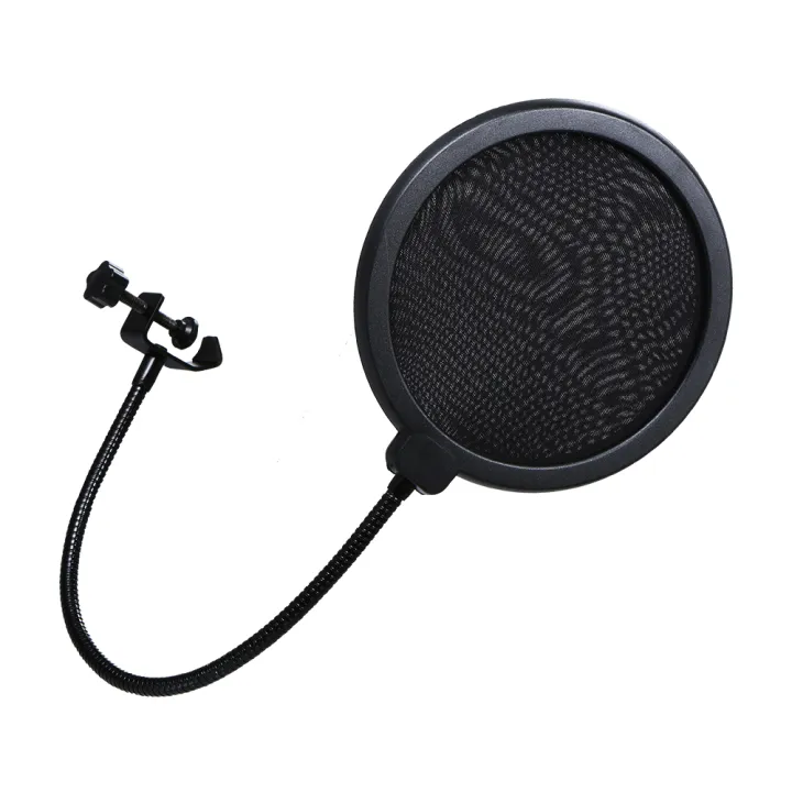 HXSJ%20Micro-Phone%20Pop%20Strainer%20Mic%20Shield%20Dual%20Layer%20Singing%20Windscreen%20Professional%20Mic%20Studio%20Pop%20Strainer%20-%20Image%203