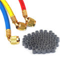 10/200pcs Air Conditioning Charging Hose Valve Gasket Car Manifold Repair Sealing Kit Replacement Rubber Gasket Pad Seal Ring. 