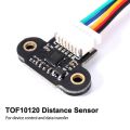 Range Sensor Module 10-180Cm Distance Sensor Tof10120 Distance Sensor Uart I2C Output 3-5V Rs232 Interface for Tof05140. 