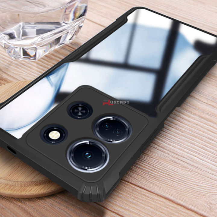 PlusCase%20for%20Infinix%20Note%2030%205G%20Case%20Air%20Cushion%20Hard%20Clear%20Shockproof%20Back%20Cover%20-%20Image%204