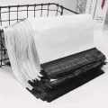 25pcs Courier Bags, Daraz Deliver Bags, Grey color, Waterproof Self Seal Plastic Poly Envelope Mailer Storage Bag Postal Packaging Shipping Mail Bag. 