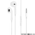 High Quality Ear Headphones (ih) with Remote & Microphone Compatible with Apple iPhone 6S/ Plus / 6/ 5S/ SE/ 5c/ iPad, Samsung/ MP3/ MP4/ MP5. 