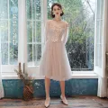 Bridesmaid Dress Conservative Sisters Summer Long Slimming Bridesmaid Dress Wedding Host Bridesmaid Dress 2024 New. 